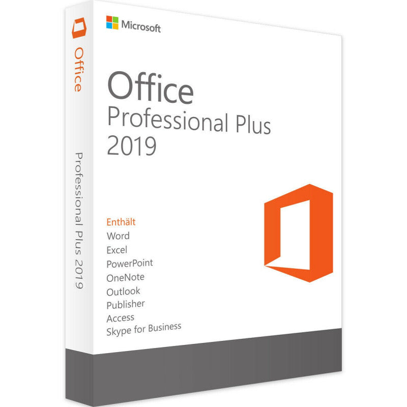 Microsoft Office 2019 Professionnel Plus – Licence numérique officielle – Téléchargement et activation instantanée - Clickchic