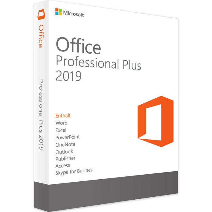 Microsoft Office 2019 Professionnel Plus – Licence numérique officielle – Téléchargement et activation instantanée - Clickchic
