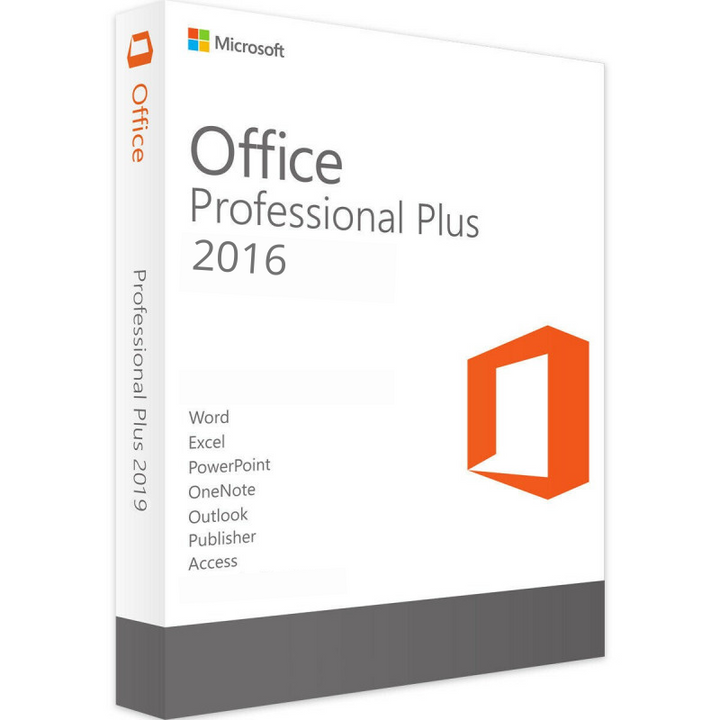 Microsoft Office 2016 Professionnel Plus – Licence numérique officielle – Téléchargement et activation immédiate - Clickchic