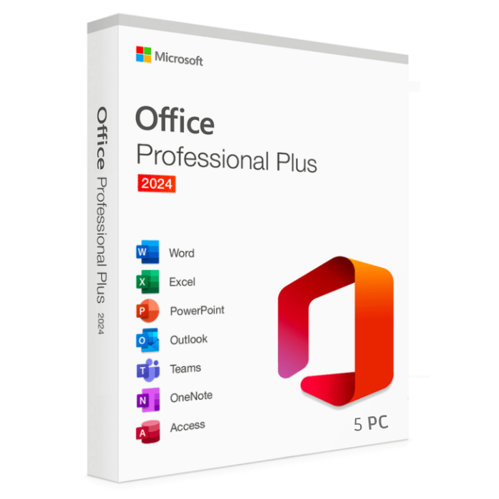 Microsoft Office 2024 Professionnel Plus – Licence numérique officielle – Téléchargement et activation instantanée - Clickchic